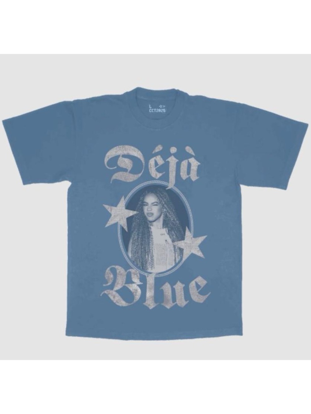 Beyonce Cowboy Carter Tour Deja Blue T Shirt Size M